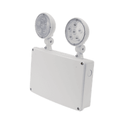 Letrero LED de SALIDA con Luz de Emergencia/Montaje Universal (pared, lateral o Techo)/Batería de Respaldo Incluida