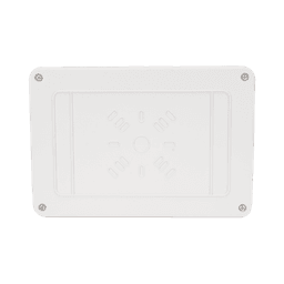 Letrero EXTERIOR de Señalización salida "Hombre Corriendo"/ Alto brillo / Uso en pared, lateral o techo / Batería de Respaldo Incluida con hasta 120 minutos de duración 