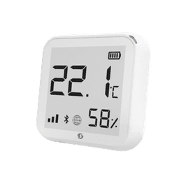 Sensor Inteligente de Humedad y Temperatura con pantalla de 2 colores / WIFI / Residencial / Nube P2P y lectura local/ Nest / Alexa