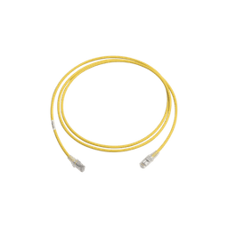 Patch Cord MC6 Modular Cat6 UTP, CM/LS0H, 2.13 Metros (7 Pies), Color Amarillo