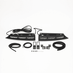 Barra de Luces Interior Tipo Visera / 43 Patrones de Advertencia / LED Monocromo y Bicolor / SAE J595 Clase 1 / Cableado 365 cm (143.7 in) / Compatible Ford Police Interceptor 2020+