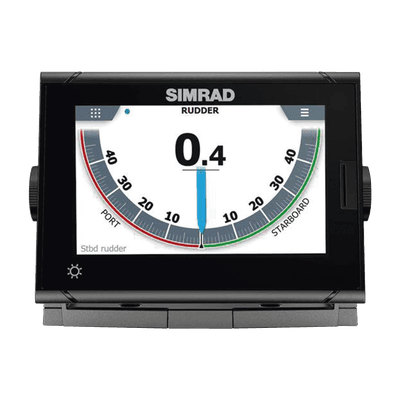Instrumento Náutico Simrad I3007 / Pantalla a Color 7 Pulgadas / Control Táctil / Hasta 8 Funciones Simultáneas / Compatible con NMEA 2000 y NMEA 0183 / Aprobado IMO / Indicador de Ángulo de Timón / Indicador