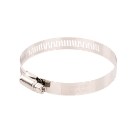 Abrazadera sin fin diametro 2-5/8 a 3-1/4in, ancho 1/2in inoxidable.