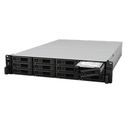Unidad de Expansión Synology RX1217/RX1217RP | 12 Bahías de Disco | Compatible con RackStation 2U | Expansión de Volumen en Línea | Fuentes de Alimentación Redundantes (RX1217RP) | Administración DSM.