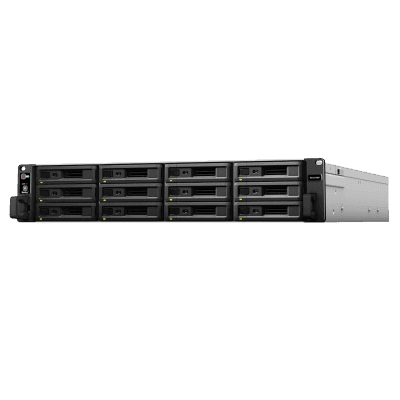 Unidad de Expansión Synology RX1217/RX1217RP | 12 Bahías de Disco | Compatible con RackStation 2U | Expansión de Volumen en Línea | Fuentes de Alimentación Redundantes (RX1217RP) | Administración DSM.