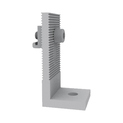 Soporte L para riel 7 