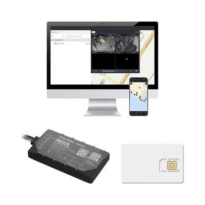 Kit Rastreador Vehicular 4G LTE CAT 1 y 2G/ Anualidad de SIM600MB1Y / Anualidad de EPCOMGPSCODE