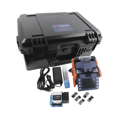 Fusionadora de Fibra Óptica de Alineación por Núcleo con 6 Motores con Perdida Típica (SM); 0.01 dB (MM); 0.04 dB) / Capacitación básica virtual gratuita