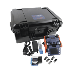 Fusionadora de Fibra Óptica de Alineación por Núcleo con 6 Motores con Perdida Típica (SM); 0.01 dB (MM); 0.04 dB) / Capacitación básica virtual gratuita
