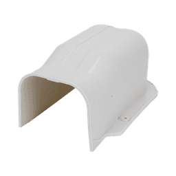 Kit de Canaletas Para la Organización de Tuberías y Cables Eléctricos en Instalaciones de Aire Acondicionado, Uso en Interiores y Exteriores, PVC Rígido, Ideal Para Minisplit, Contenido de Kit (11 Piezas), (3000-00000)