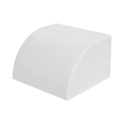 Tapa Final en Color Blanco de PVC Auto Extinguible, Para Canaleta TMK-4577 (5560-02001)
