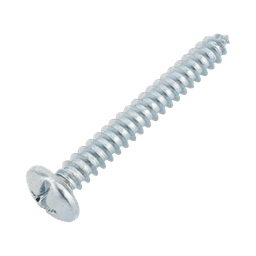 Paquete Con 10 Taquetes Rojos de 1/4" y 10 tornillos 10 x 1 1/2" (4.82 x 38 mm) (1103-05002)