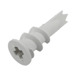 Kit de 10 taquetes autoperforables y 10 tornillos 10mm x 1 1/2" (1301-05002)