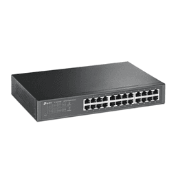 Switch Gigabit no administrable de 24 puertos 10/100/1000 Mbps para escritorio/rack