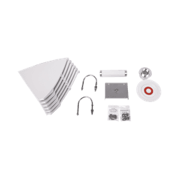 Antena direccional para C5x, B5X, B6X y C6X Doble polaridad 45 ° y 90 °, 4.9 - 6.5 GHz, 2 ft, Ganancia de 30 dBi, Montaje incluido  