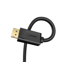 Cable DisplayPort 1.2 Macho a Macho | Longitud 5m | Versión DP1.2 | Soporta 4K@60Hz; 2K@144Hz | Soporta 3D | Color profundo de 8 y 10 bits | Blindaje Interno Múltiple | Cobre Estañado 28AWG  | Botón de Liberación.