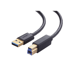 Cable USB-A 3.0 macho a USB-B macho / Ideal para Impresora, Escáner, Pianos, Barras de sonido, etc. / Plug & Play / Compatibilidad Universal / 2 metros