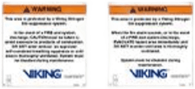 Señalamiento de Advertencia Interior Nitrogeno | Sistemas de Extinción Oxeo