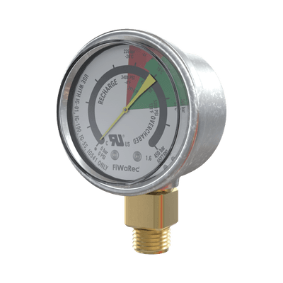 Manómetro de Contacto | Argón/Nitrógeno | 4351 PSI (300 bar) N.C | Baja presión