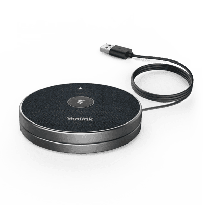 Micrófono de Videoconferencia VCM-36W de Yealink con Tecnología Yealink Full Duplex y Cancelación de Eco/Acústica