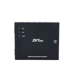 Controlador de acceso / 4 PUERTAS / Biometría Integrada / Hasta 3,000 Huellas / 30,000 Tarjetas / Incluye Gabinete y Fuente de Alimentación 12Vcc/5A compatible con ZKACCESS 3.5
