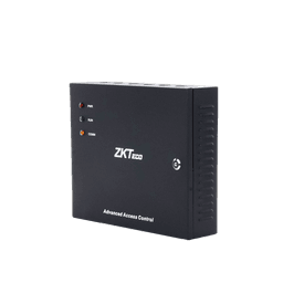 Controlador de acceso / 4 PUERTAS / Biometría Integrada / Hasta 3,000 Huellas / 30,000 Tarjetas / Incluye Gabinete y Fuente de Alimentación 12Vcc/5A compatible con ZKACCESS 3.5