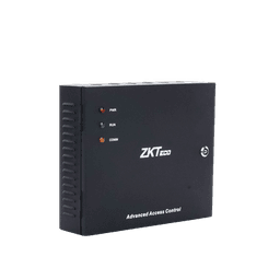 Controlador de acceso / 4 PUERTAS / Biometría Integrada / Hasta 3,000 Huellas / 30,000 Tarjetas / Incluye Gabinete y Fuente de Alimentación 12Vcc/5A compatible con ZKACCESS 3.5
