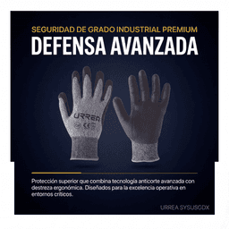 Guantes talla extra grande supraneema con recubrimiento de nitrilo.