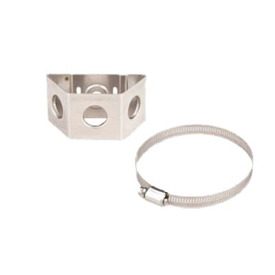 Adaptador de Sujetadores de Presión. Instalación en Diámetro de 3 a 4 Pulgadas (7.62 a 10.16 cm). Paquete de 10 Piezas