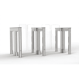 TORNIQUETE OPTICO DOBLE (CENTRAL) SERIE SUPERVISOR 5000 CON HOJAS DE CRISTAL DE 35"
